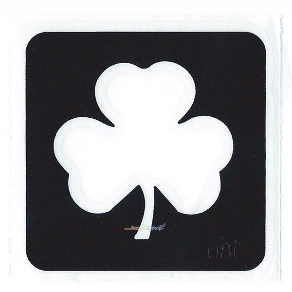 Glittertattoo Stencil Shamrock (5 pack)