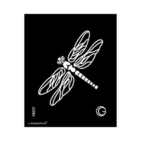 Dragonfly Hd Stencil