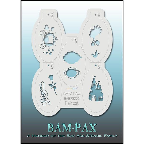 Bad Ass Bam-Pax Fairest Schmink Sjabloon