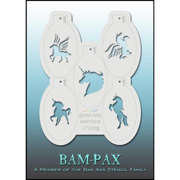 Bad Ass Bam-Pax Unipeg Stencil