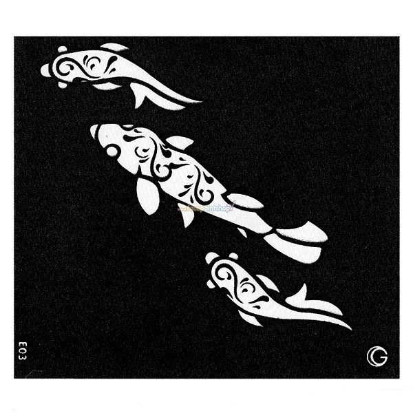 Glimmer HD Tattoo Medium (Koi Trio)
