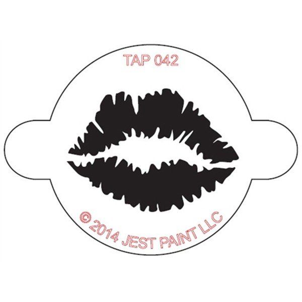 Tap Facepaint Lip Print