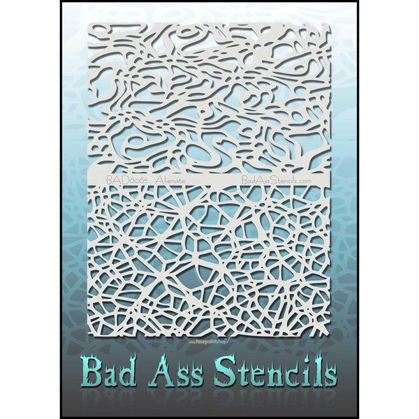Bad Ass Alienate Bad Stencil