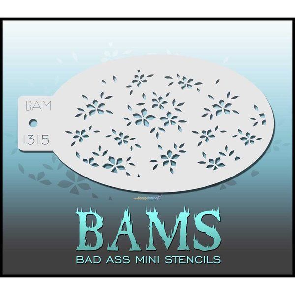 Bad Ass Bams Stencil 1315