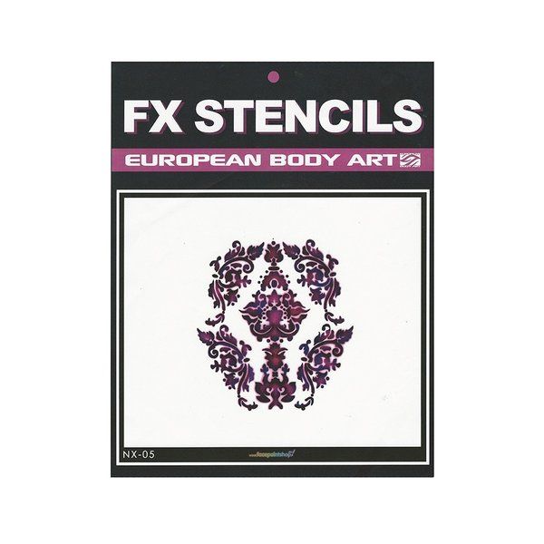 FX Airbrush/Facepaint Stencils (5)
