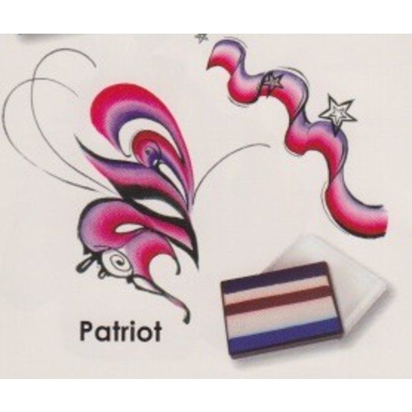 Mehron prisma Splitcake (Patriot)