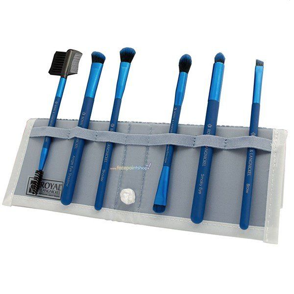 Royal Brush Moda Professional Makeup Brush Set 7 pc Blue