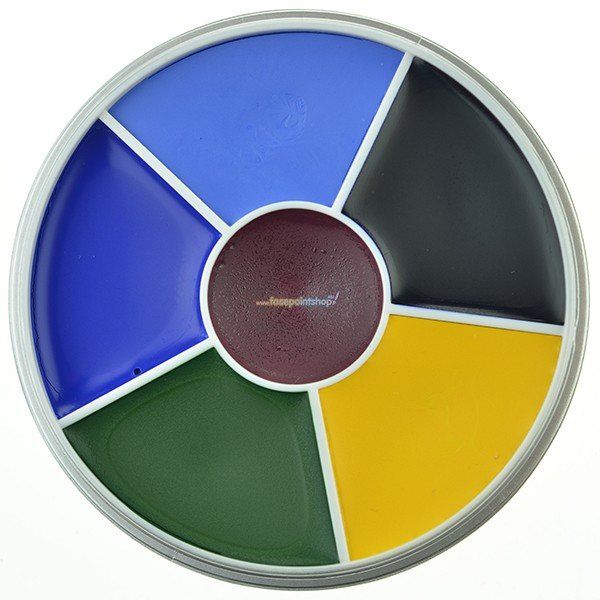 Kryolan Rainbow Circle Supracolor Black Eye 2