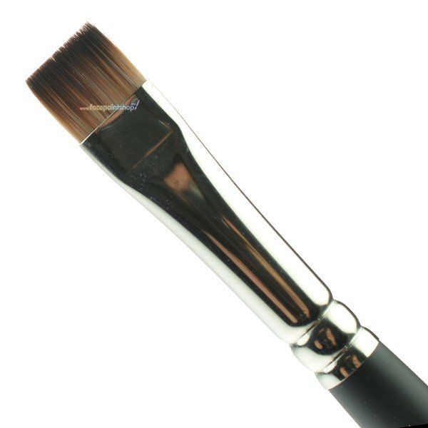 Facepaintshop Short Flat Penseel 1/2