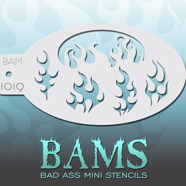 Bad Ass Bams Schmink Sjabloon 1019