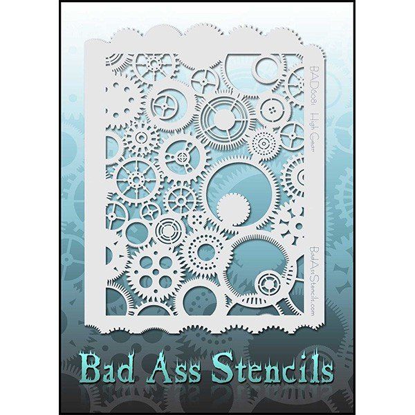 Bad Ass Bam-Pax High Gear Stencil