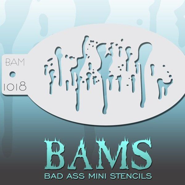 Bad Ass Bams Schmink Sjabloon 1018