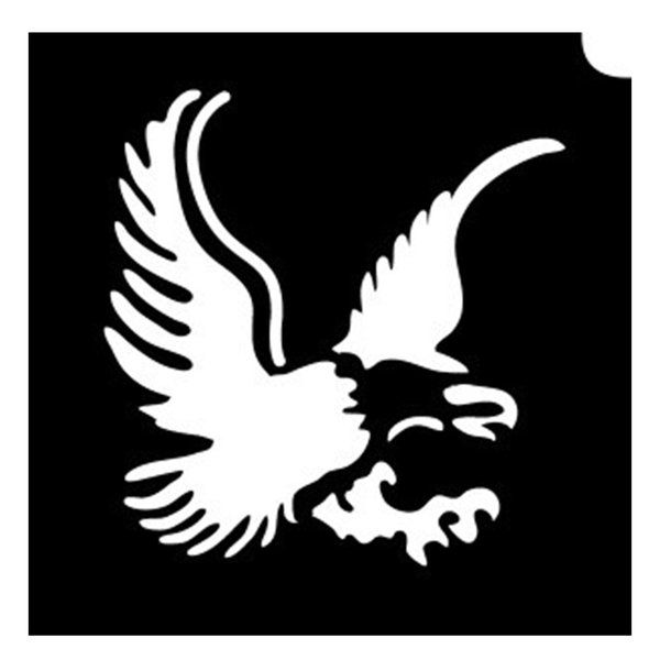 Glittertattoo Stencils Eagle (5 pack) (24207)