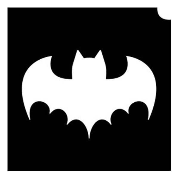 Glittertattoo Stencils Single Bat (5 pack)