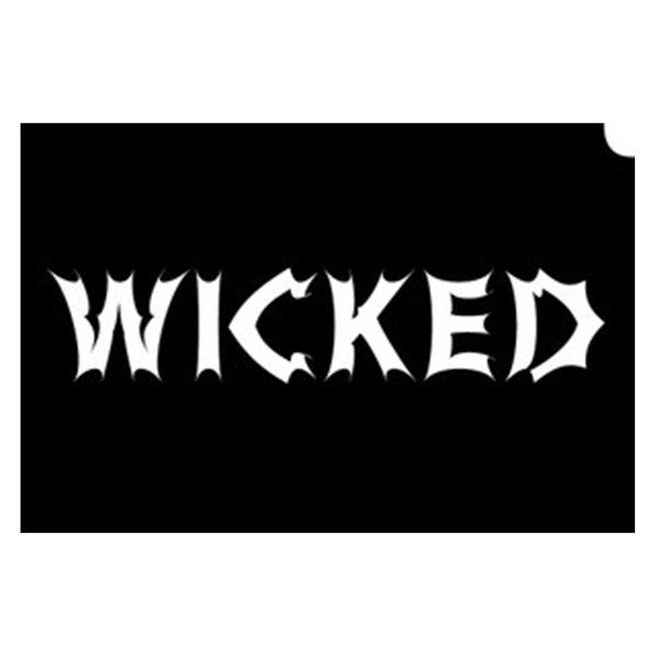 Glittertattoo Stencils Wicked (5 pack)