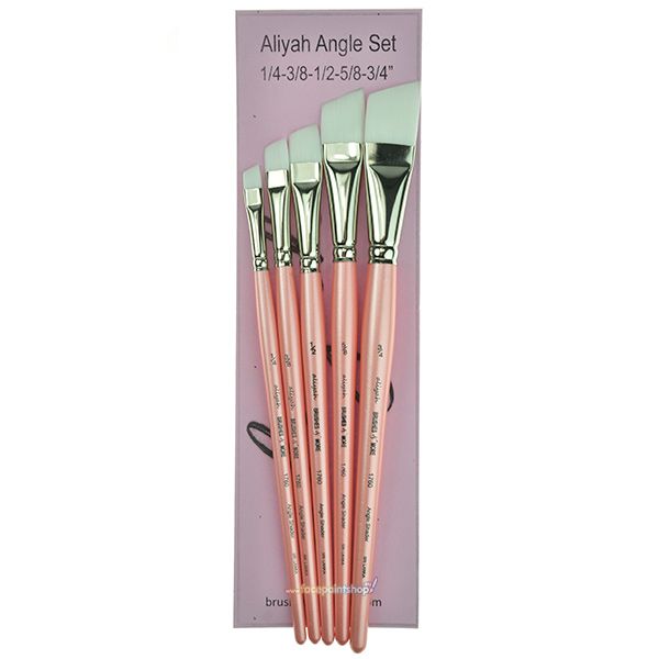 Aliyah Angle Brush Set 5 pcs