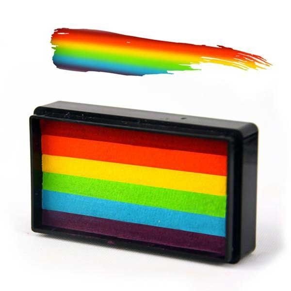 Arty Brush True  Rainbow  Cake