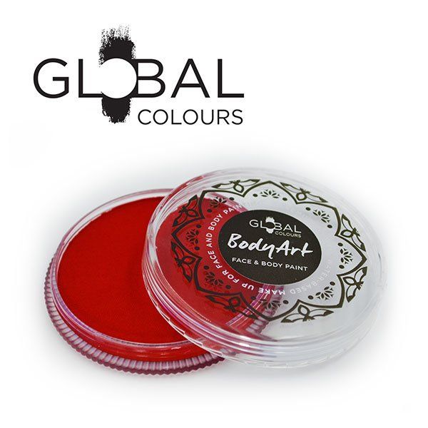 Global Face & Body Paint Red 32gr