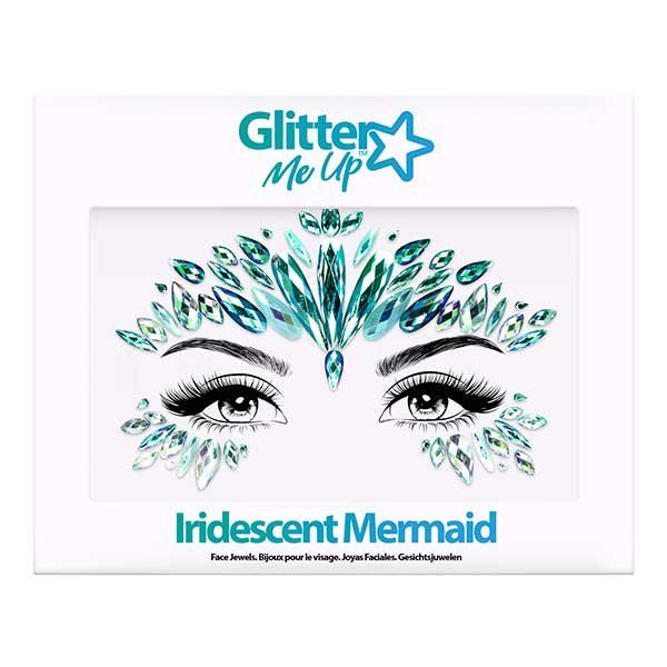 Face Jewels Iridescent Mermaid