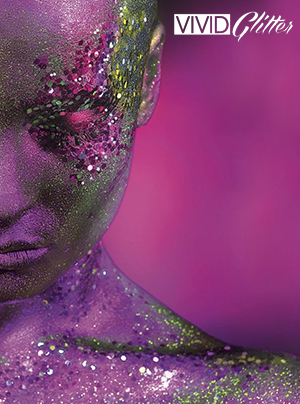 Enhance your facepainting designs with this smudge-proof glitter